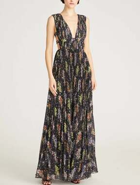 Amur Valentino Gown Garden Party Floral Fantasy Fairytale Wedding